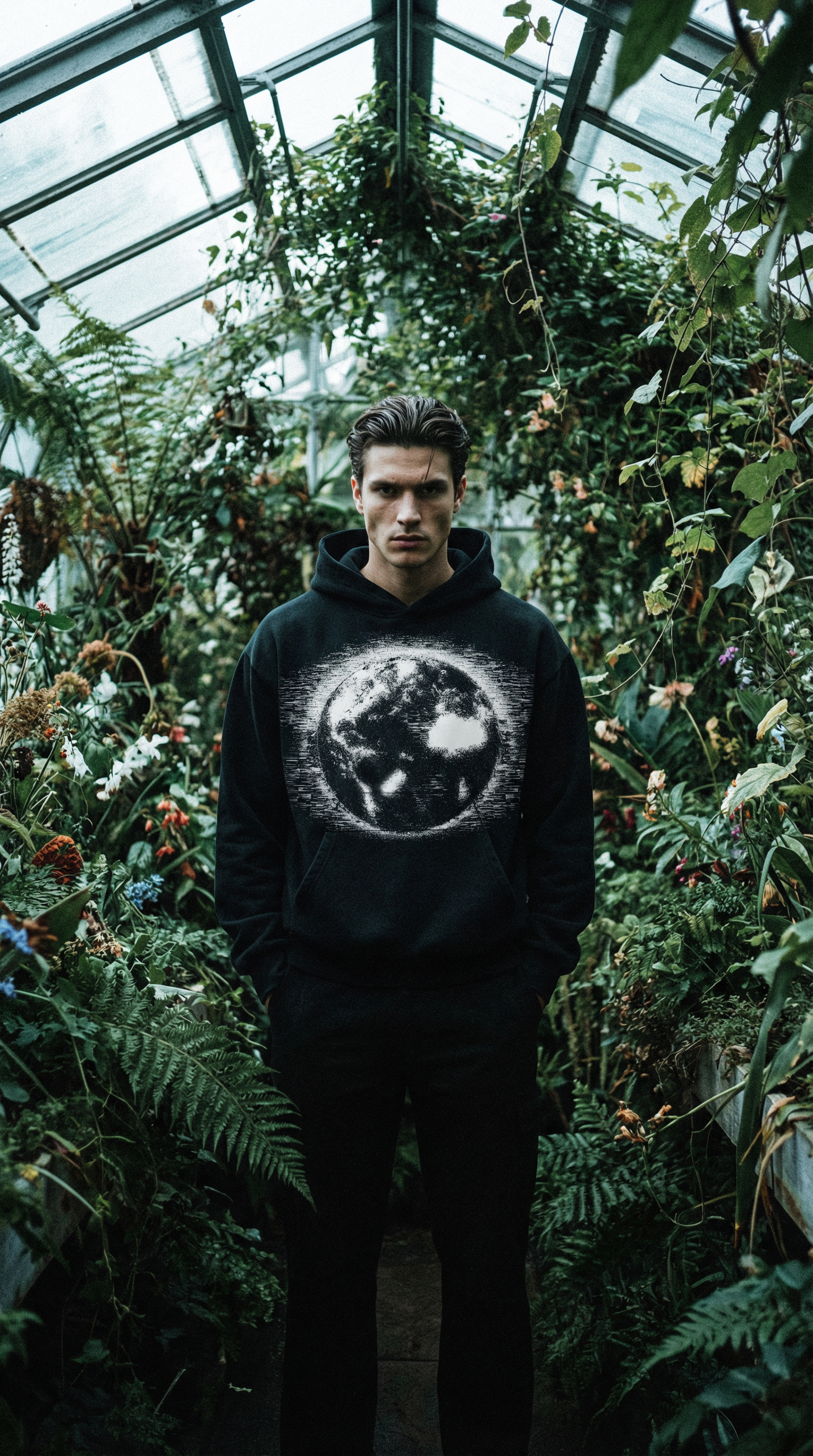 AI product shot of EOE x SHOREAL Hoodie