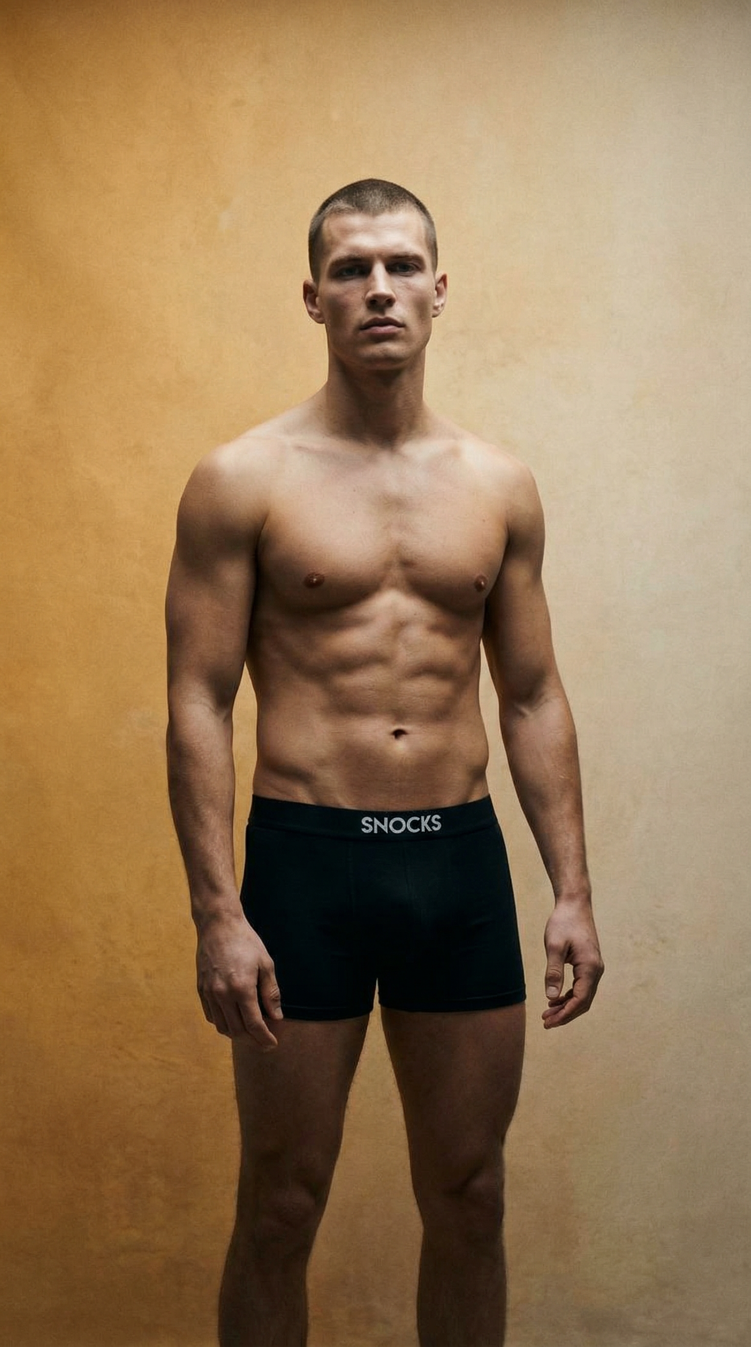AI product shot of Boxershorts aus Bio-Baumwolle