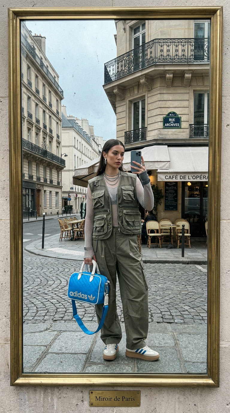 AI product shot of Originals Golf Round Bag