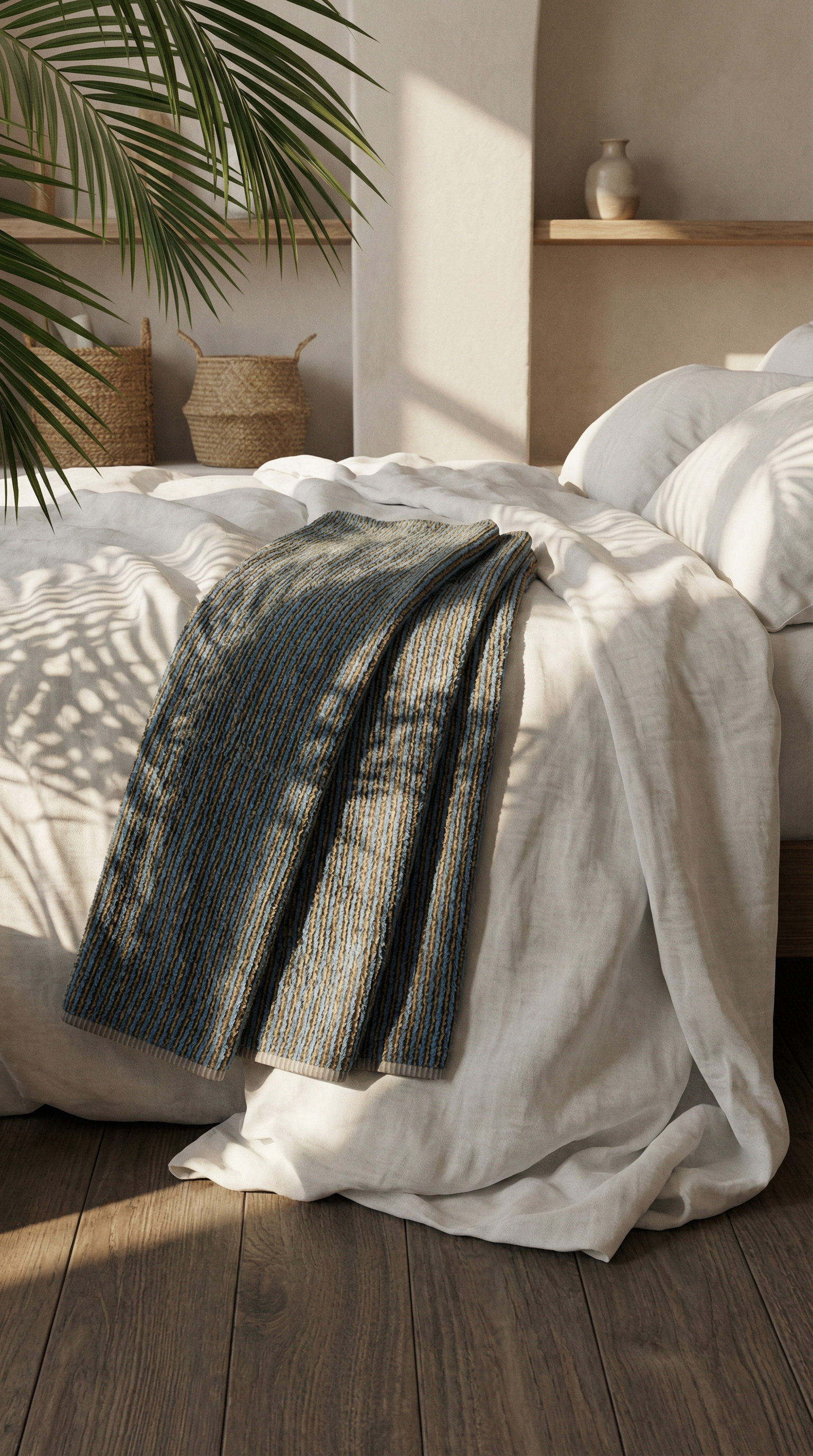 AI product shot of Lot de 5 serviette Yves Delorme 42X70