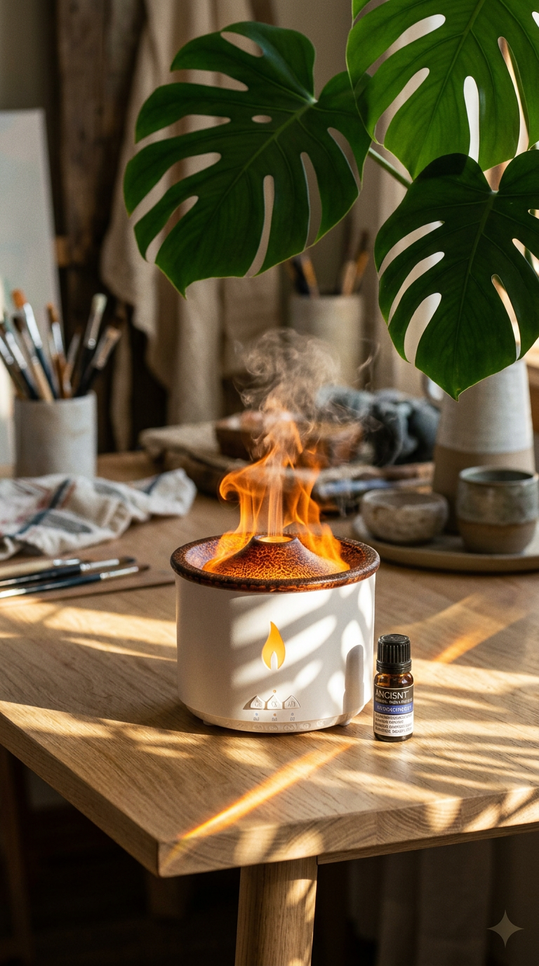AI product shot of Diffuser Aromatherapy Starter Kit