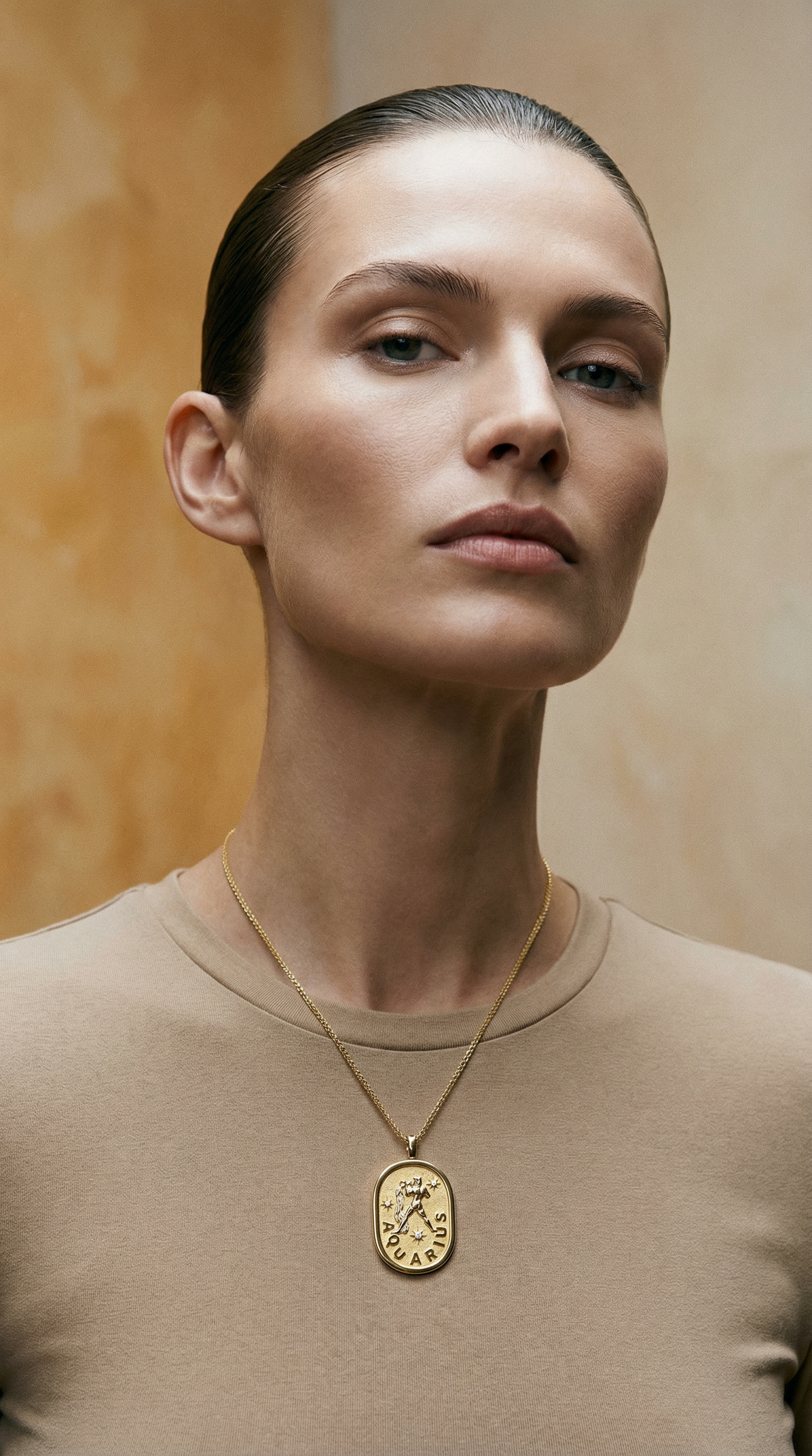 AI product shot of Aquarius Necklace