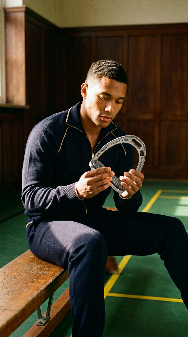 AI product shot of RYDE Adjustable – Black stirrup