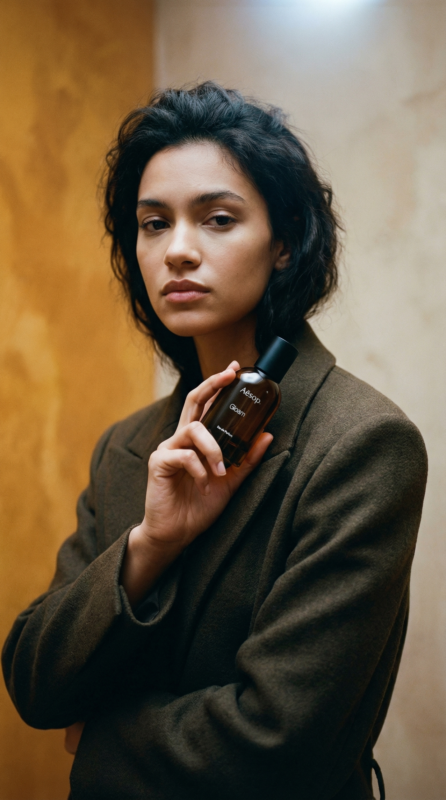 AI product shot of Gloam Eau de Parfum