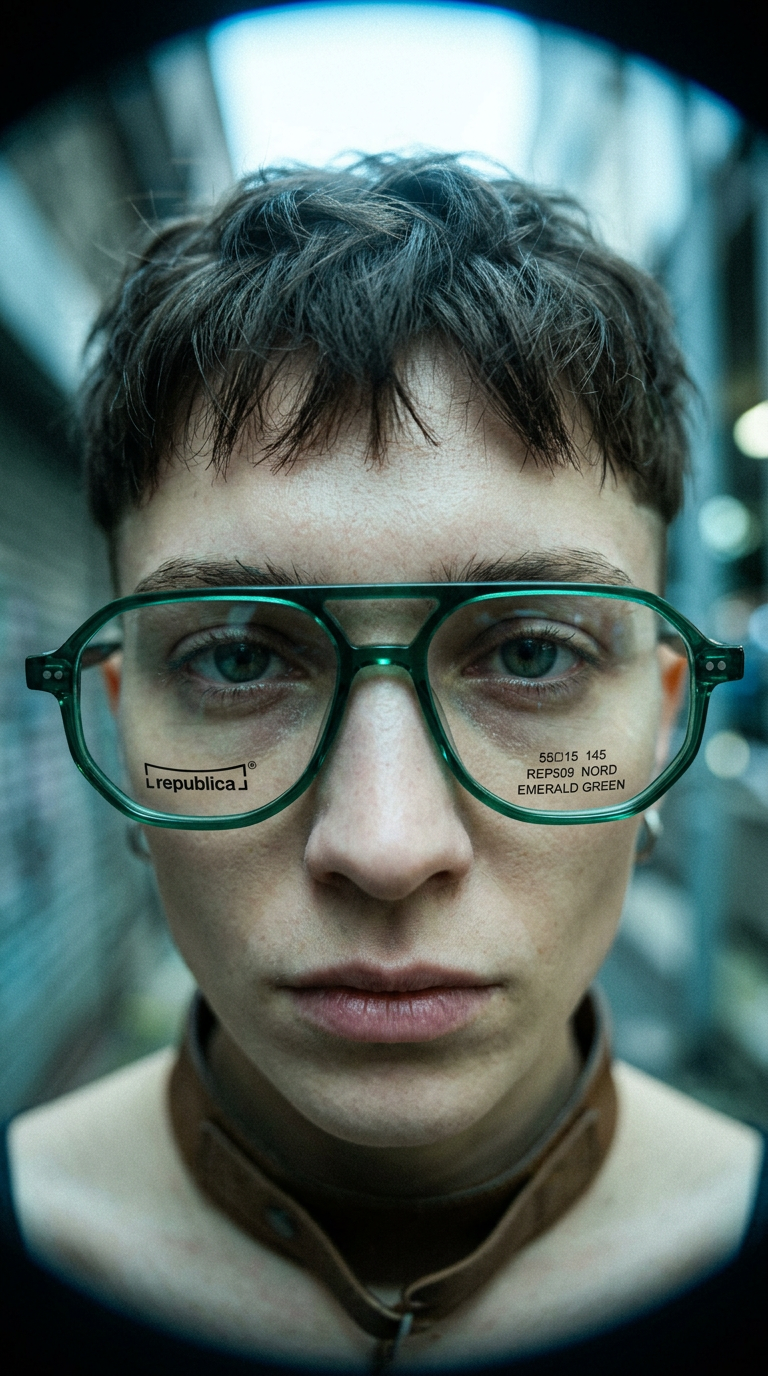 AI product shot of REP509 NORD - EMERALD GREEN
