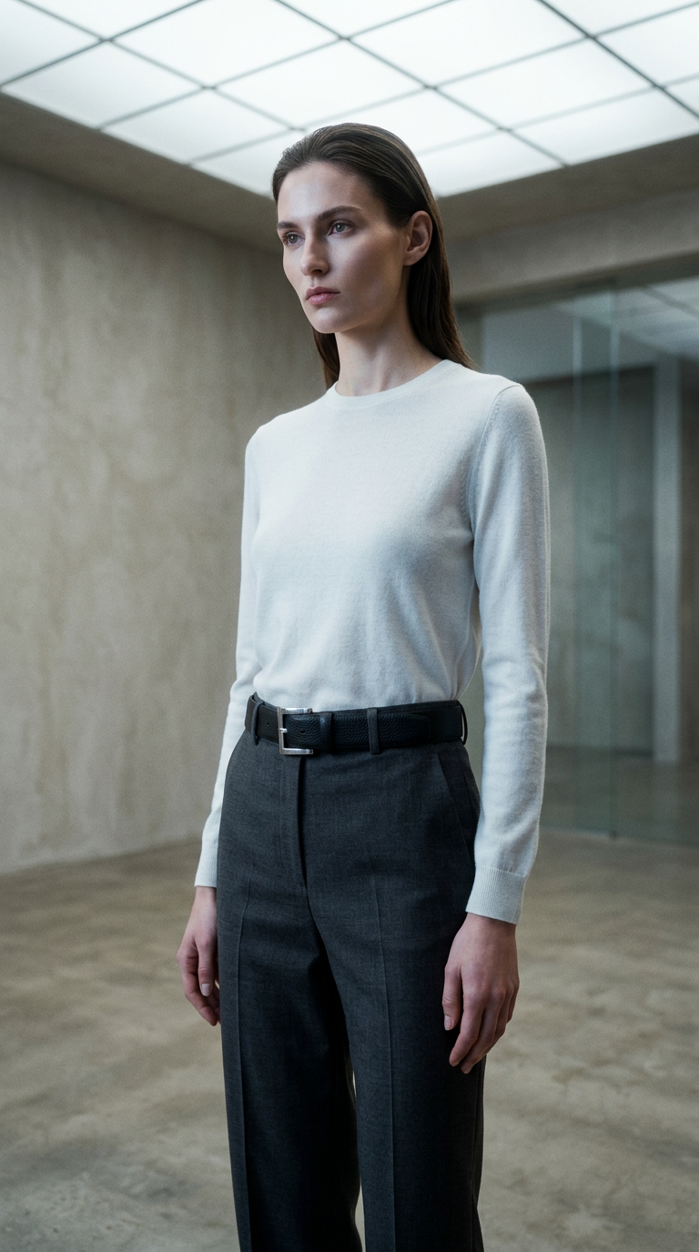 AI product shot of Belt Leather Adria Standard