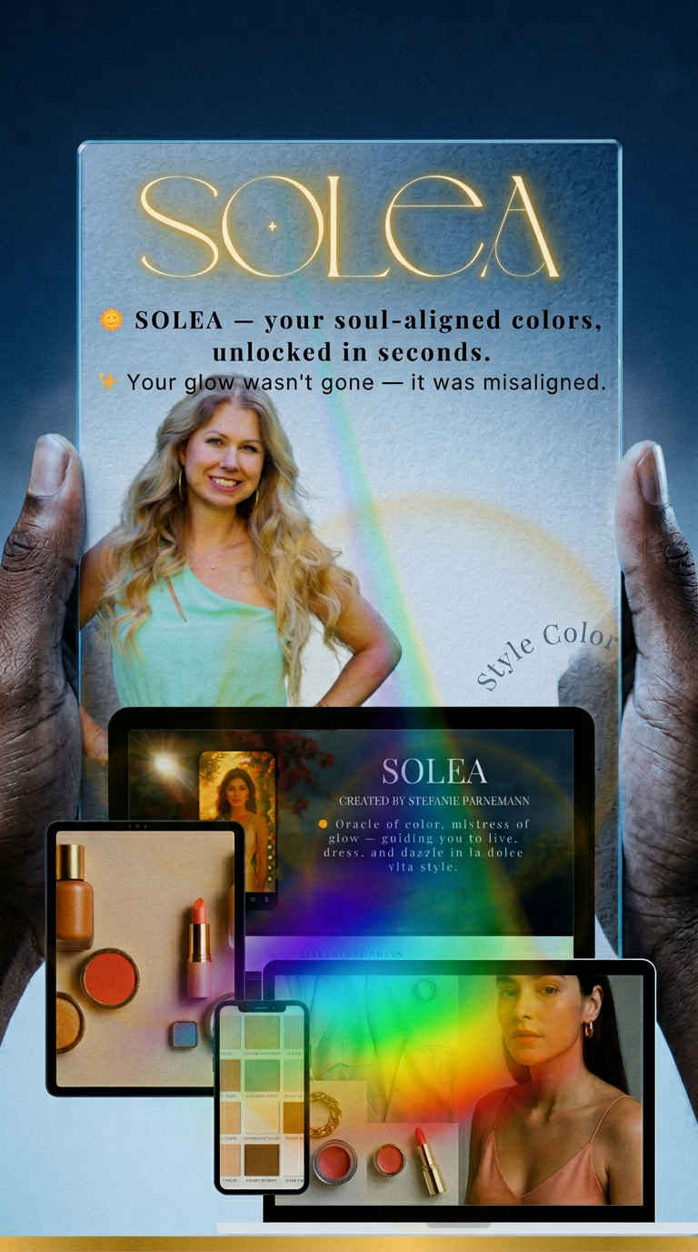 AI product shot of SOLEA