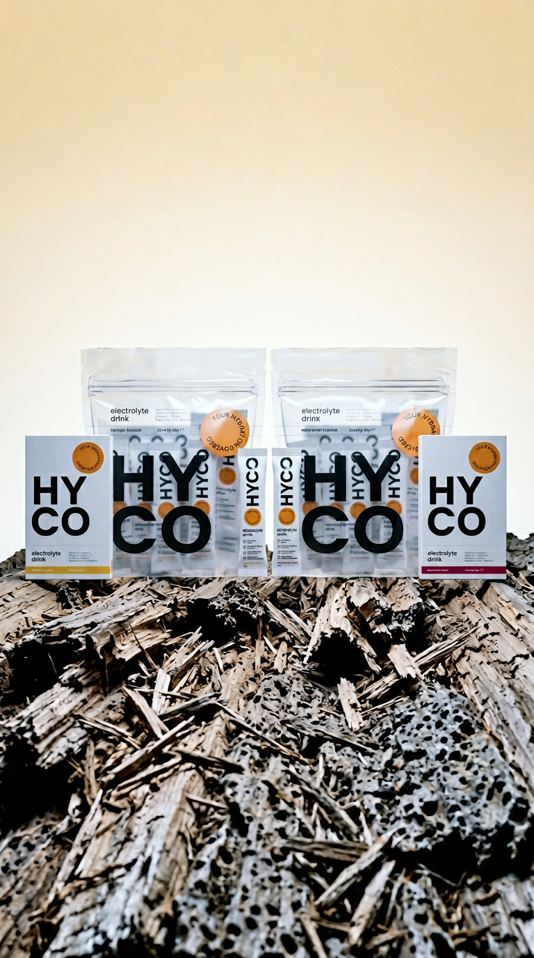 AI product shot of HYCO Complete Hydration Bundle