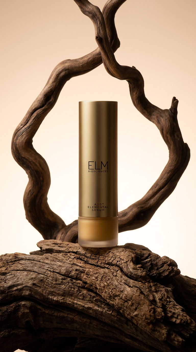 AI product shot of A3O™ Elemental Serum