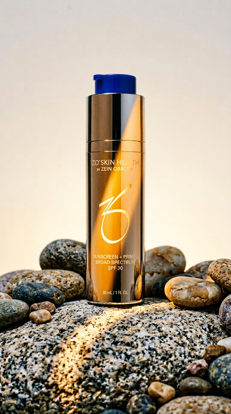 AI product shot of Sunscreen + Primer Broad-Spectrum SPF 30