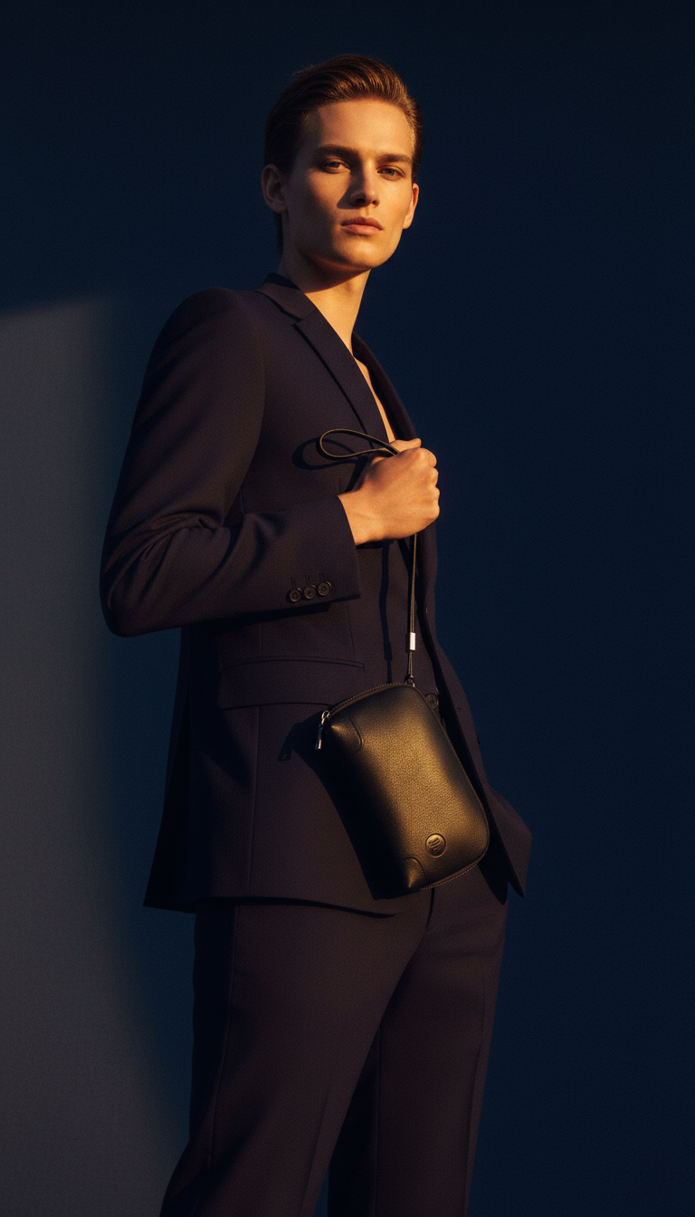 AI product shot of Nomad Pouch