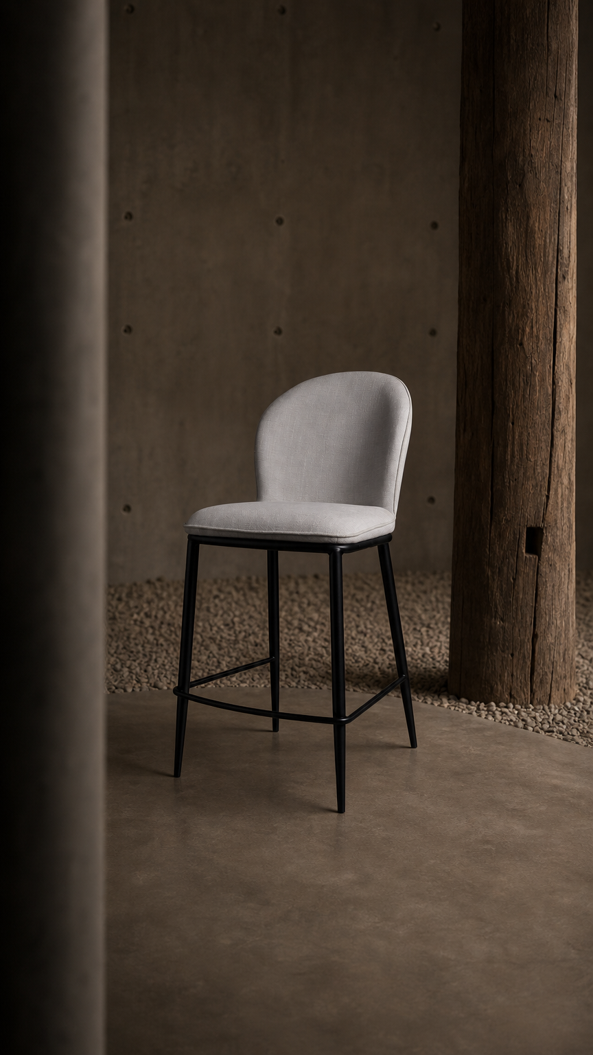 AI product shot of כסא בר אוהיו