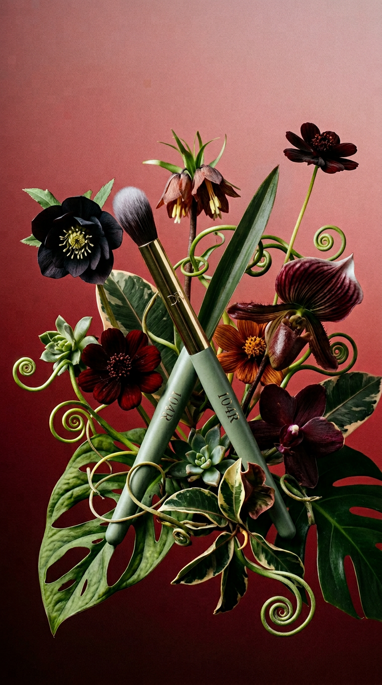 AI product shot of 104R BLENDING CONCEALER BRUSH