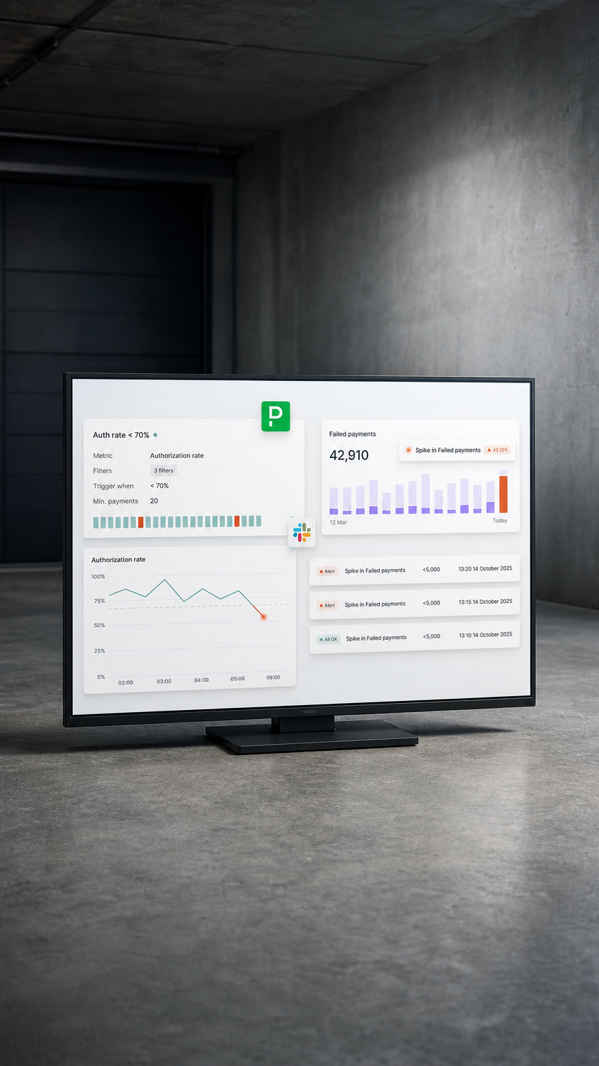 AI product shot of Monitors