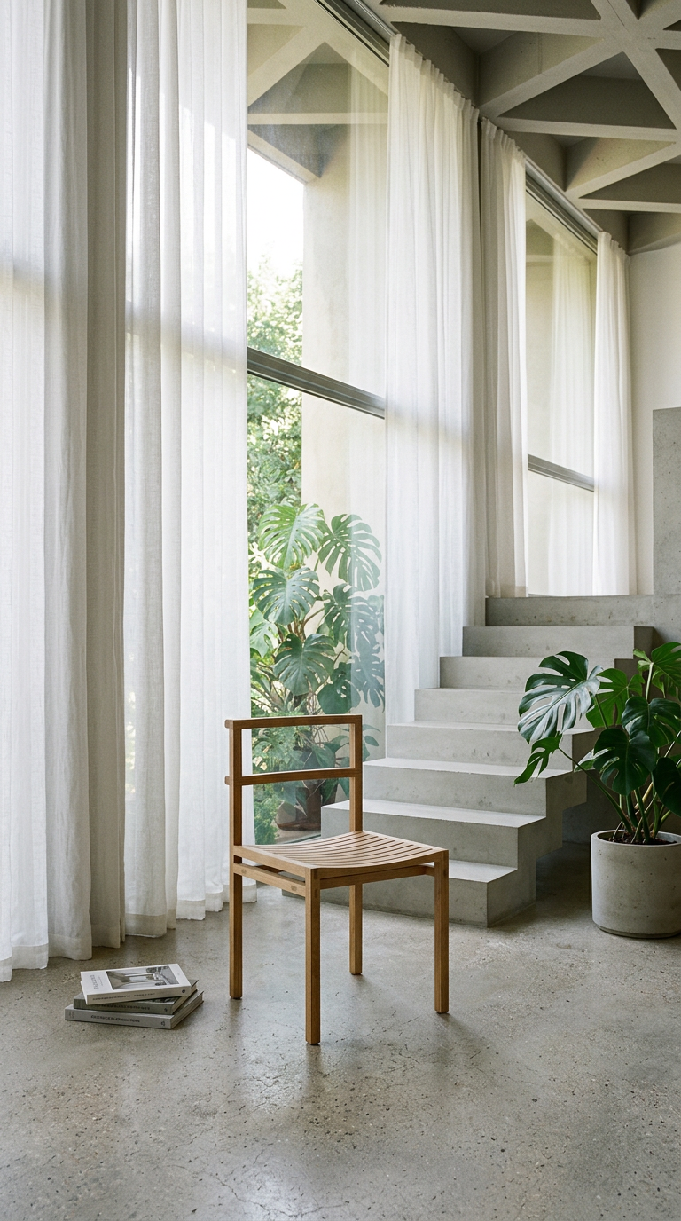 AI product shot of 483 Chair - L001