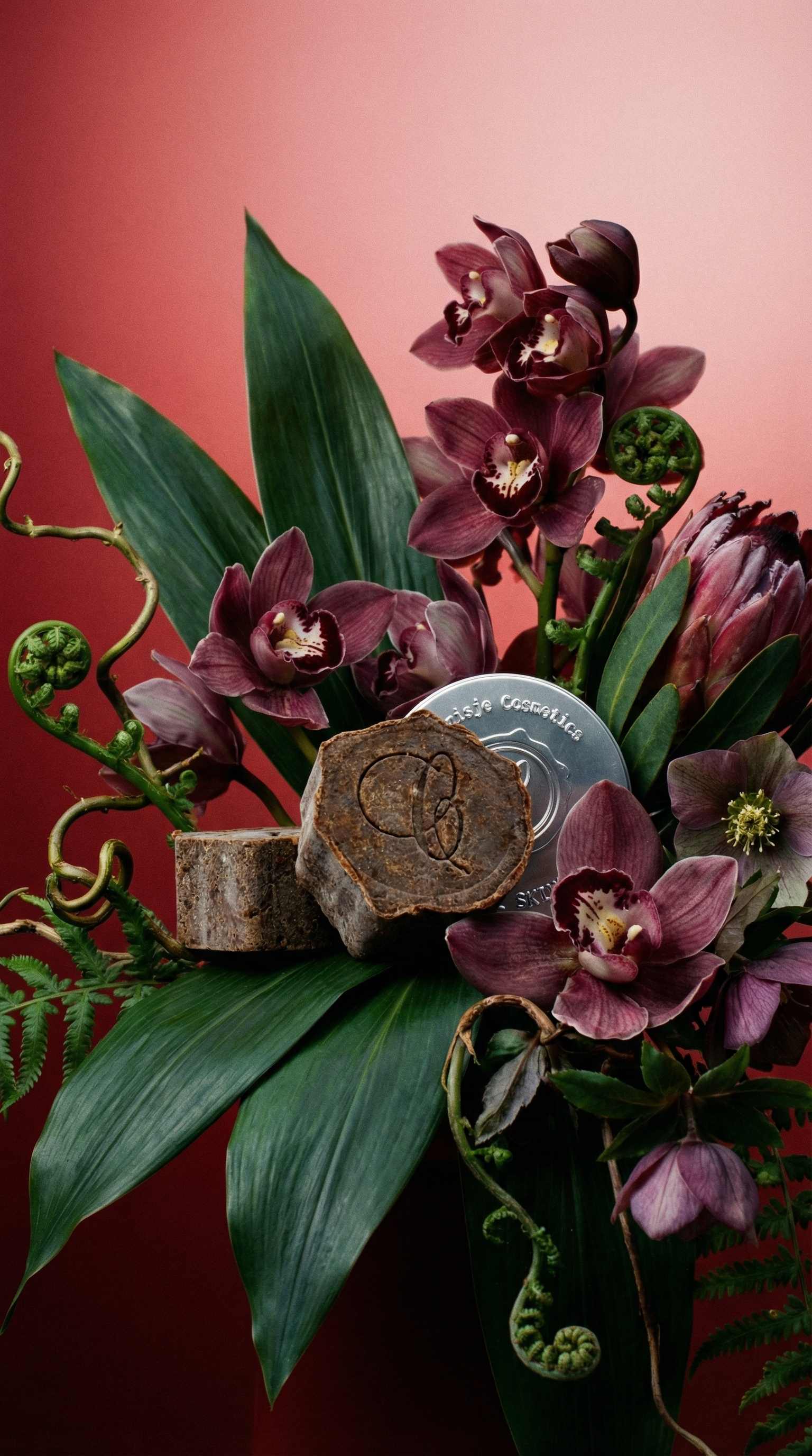 AI product shot of African Black Soap