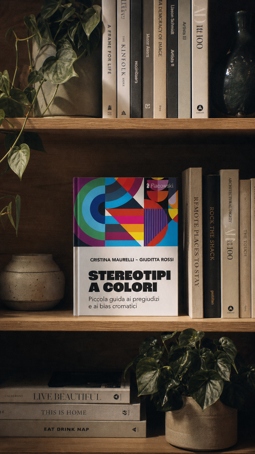 AI product shot of Stereotipi a colori. Piccola guida ai pregiudizi e ai bias cromatici. Ediz. illustrata