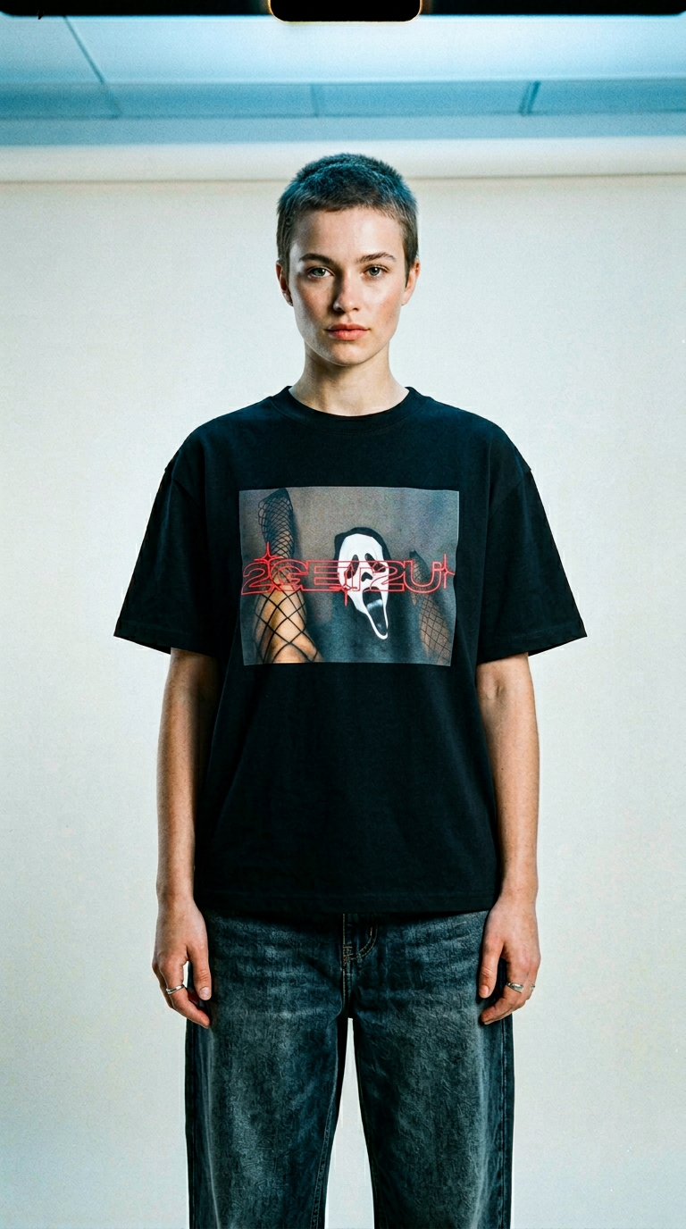 AI product shot of scream