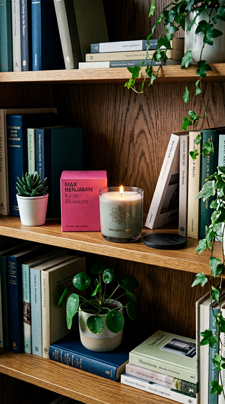 AI product shot of KYOTO BLOSSOM aromatinė žvakė 210 g