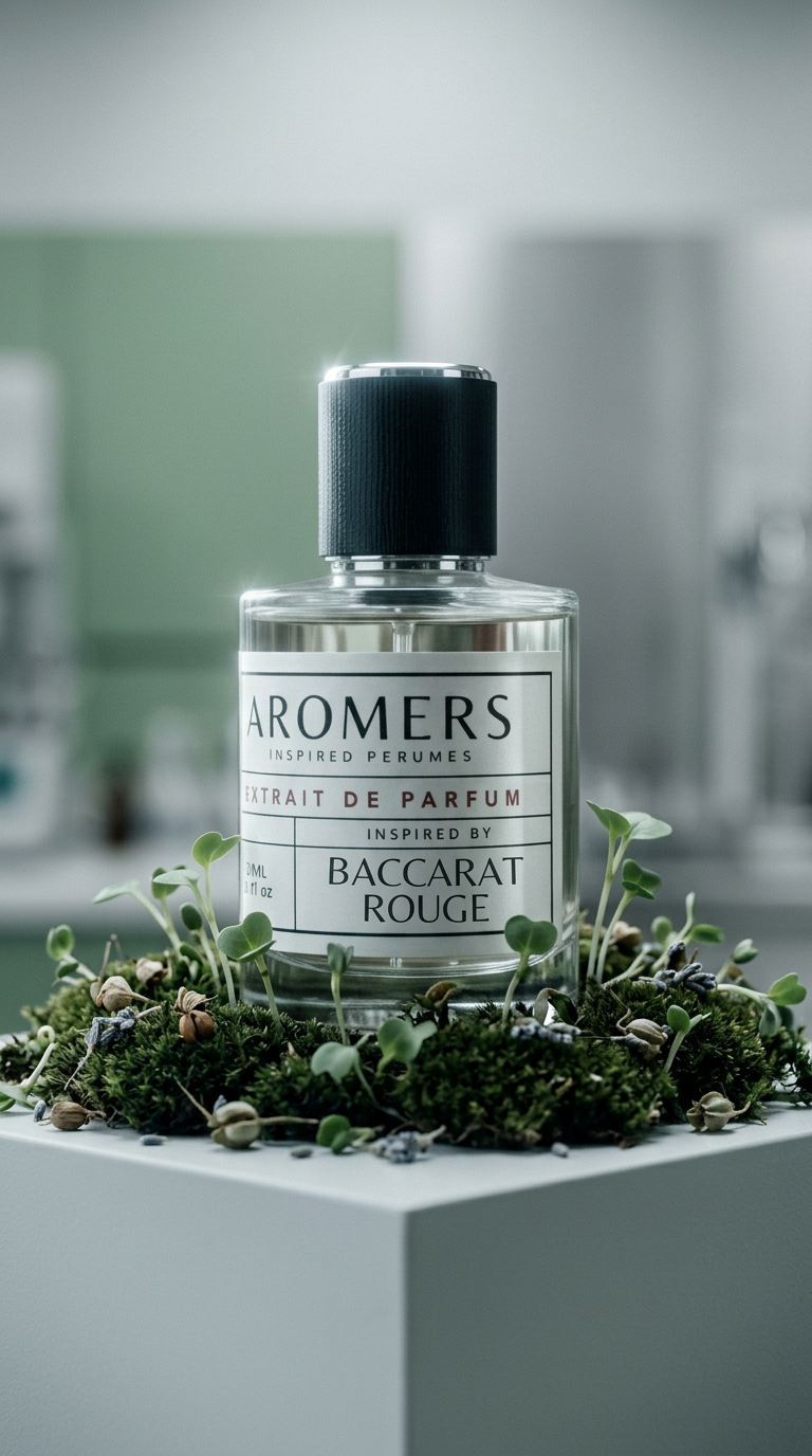 AI product shot of No 17 Inspired by Baccarat Rouge 540 (U)