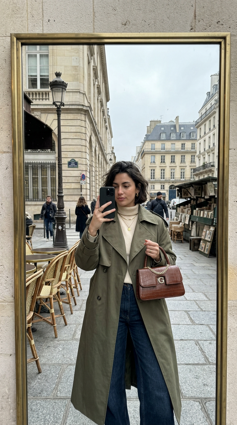 AI product shot of GELIN PARIS MINI AUTUM