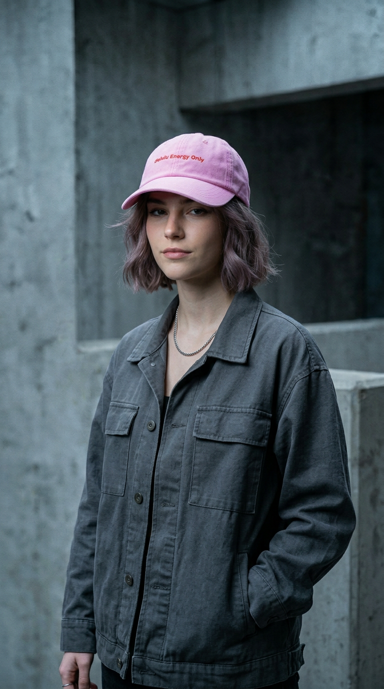 AI product shot of IN MY DELULU ERA CAP