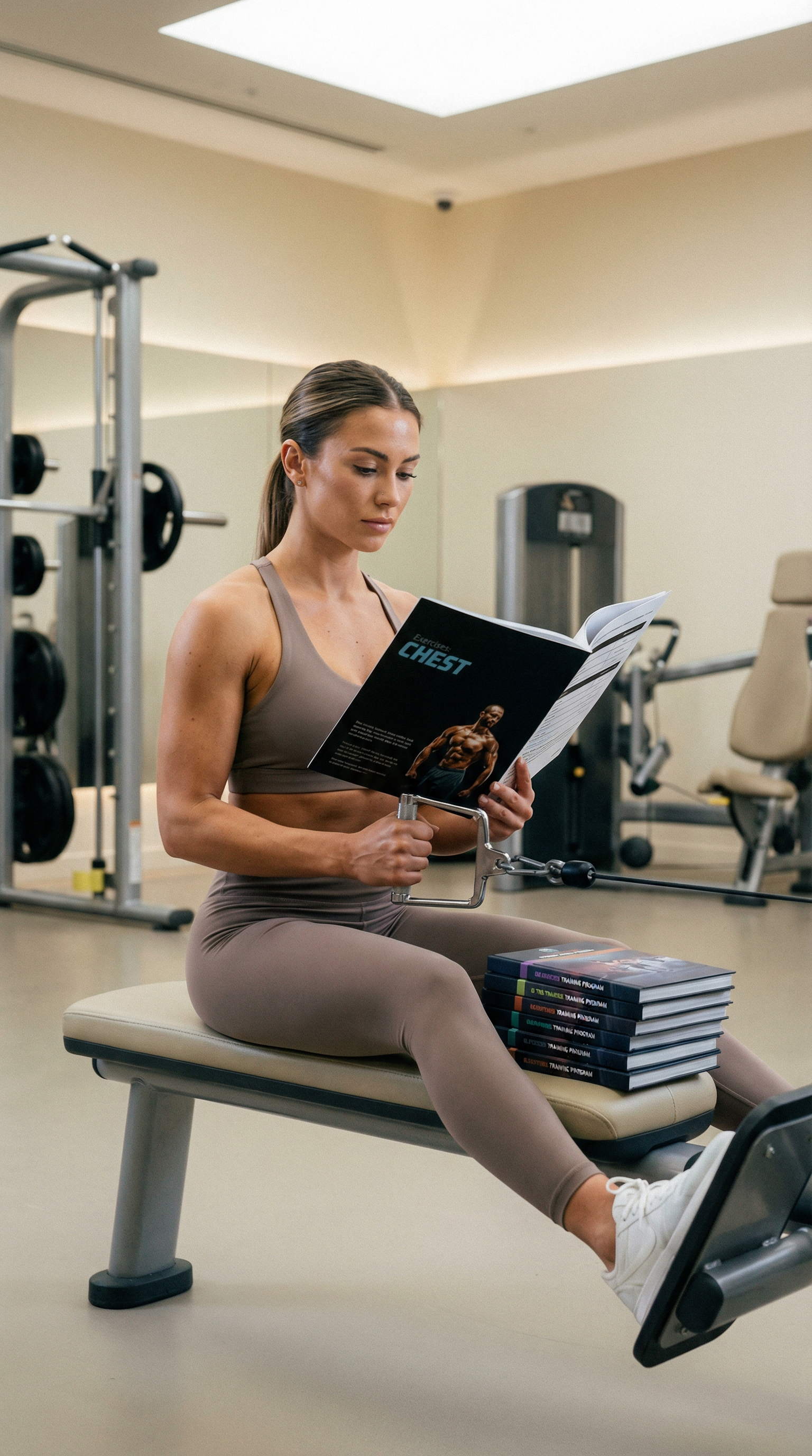 AI product shot of ULTIMATE Training Plan Bundle Fitness Gym Bodybuilding All in One