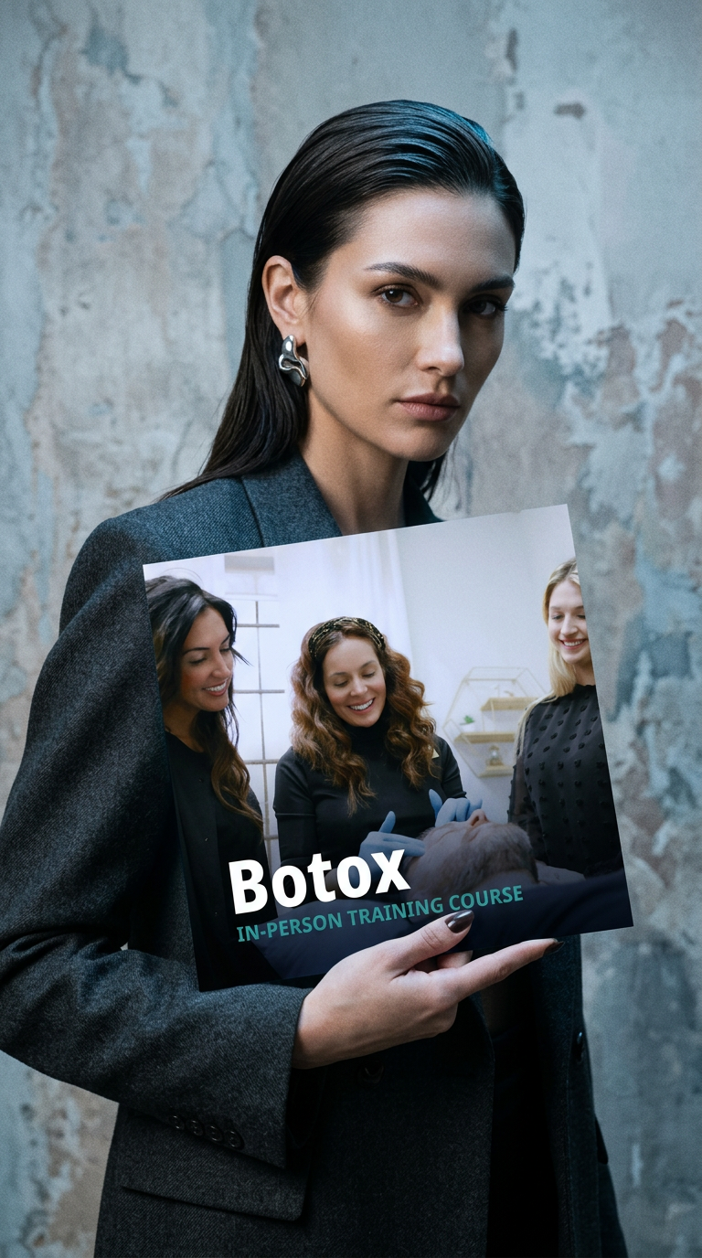 AI product shot of Neurotoxin Facial Injection In Person Training in Houston Texas