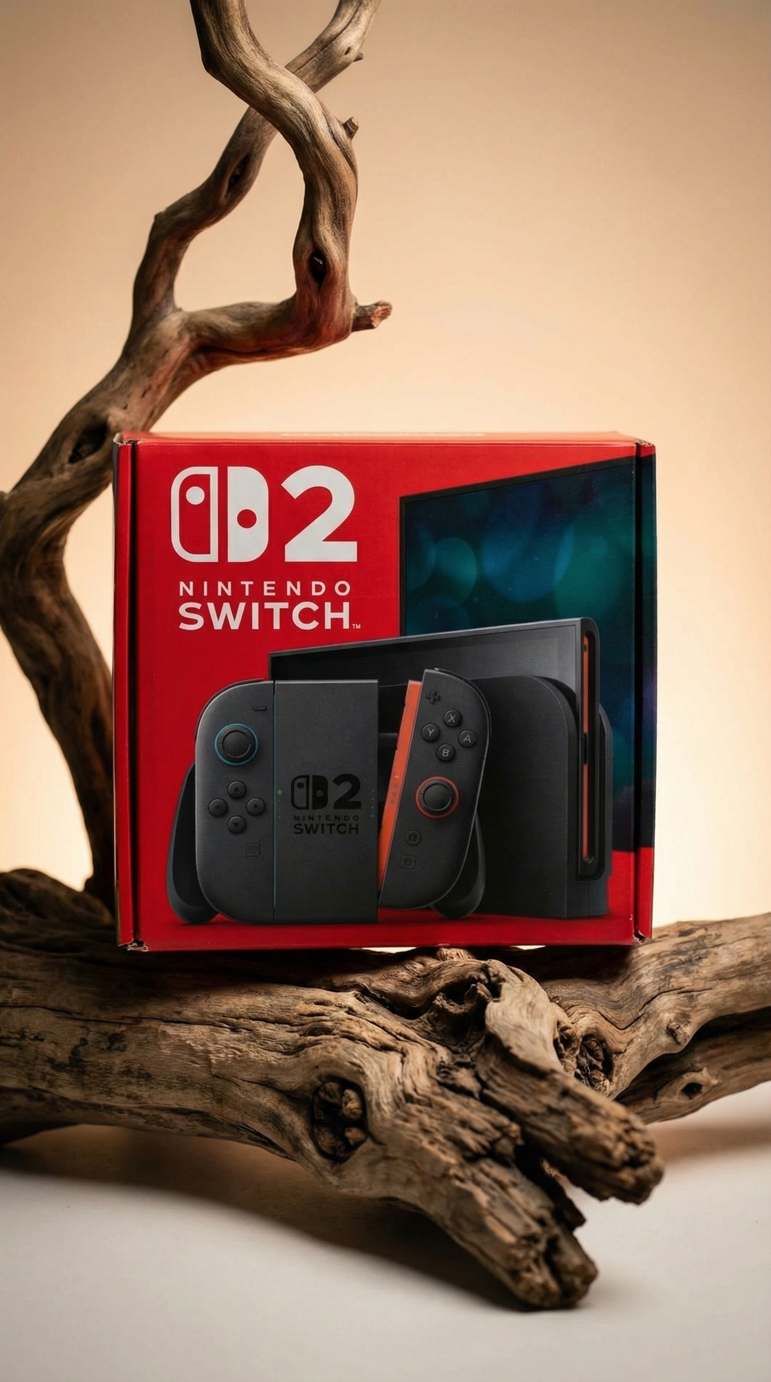 AI product shot of Nintendo Switch 2 OVP | NUR KARTON! | OVP only