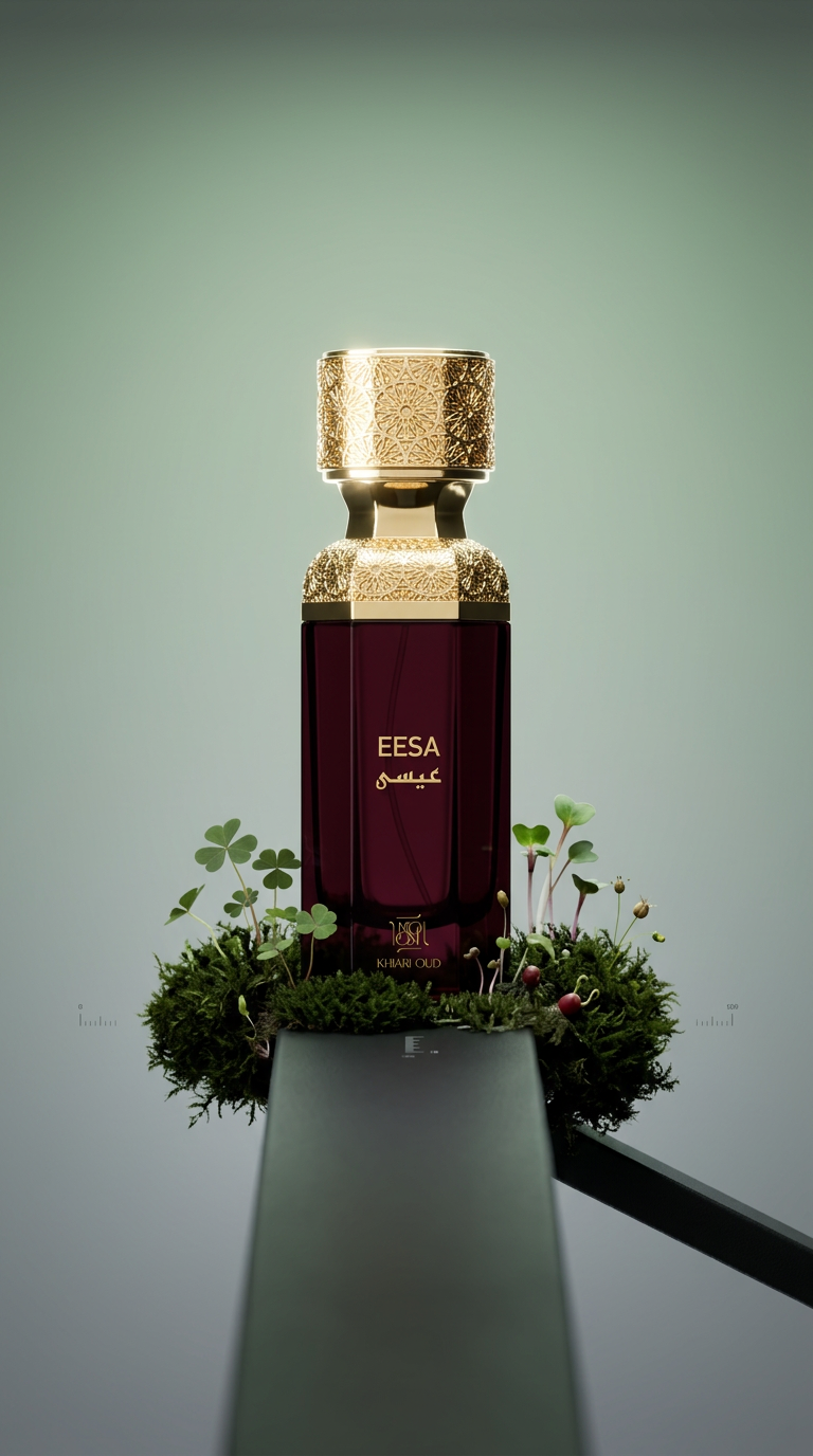 AI product shot of Eesa by Khiari Oud