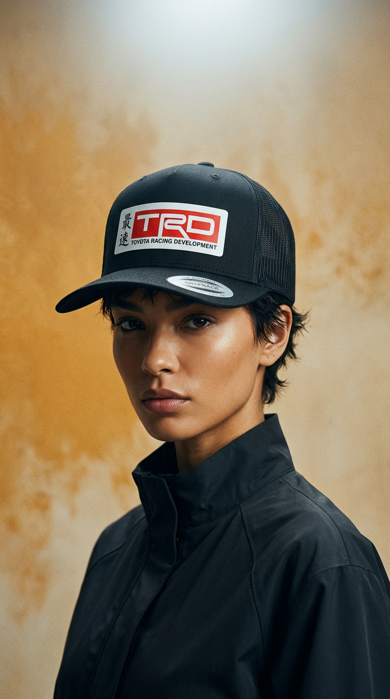 AI product shot of Racing Hats