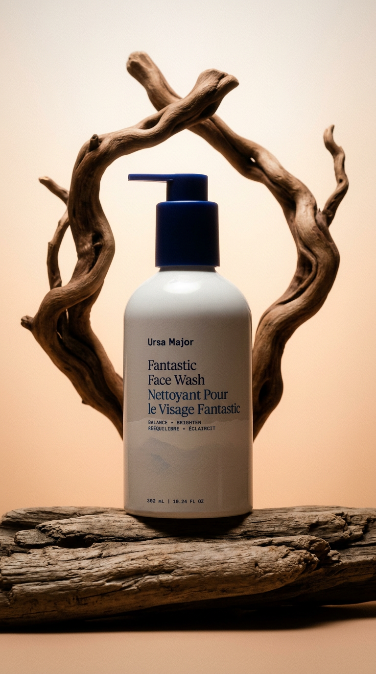AI product shot of Fantastic Face Wash