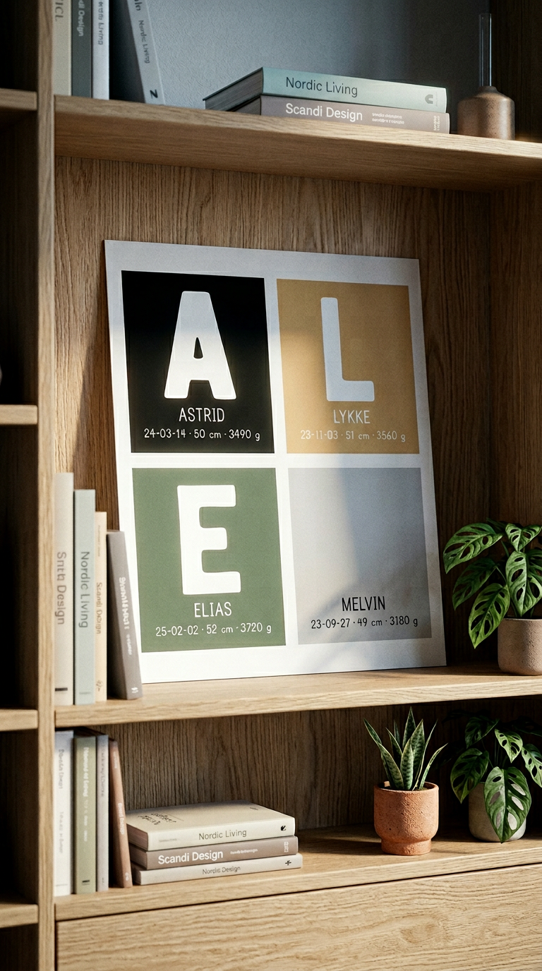 AI product shot of BOKSTAV