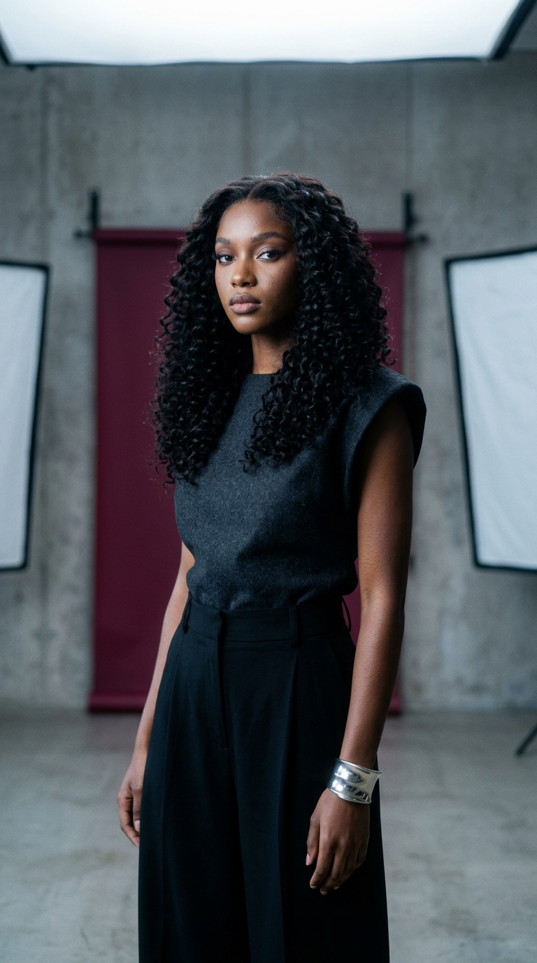 AI product shot of Burmese Curly