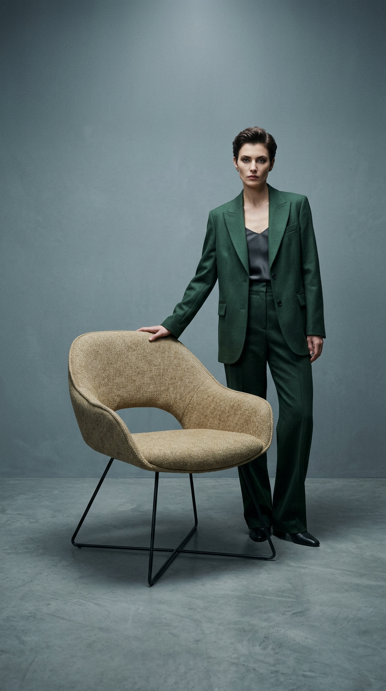 AI product shot of Armlehnstuhl Milan