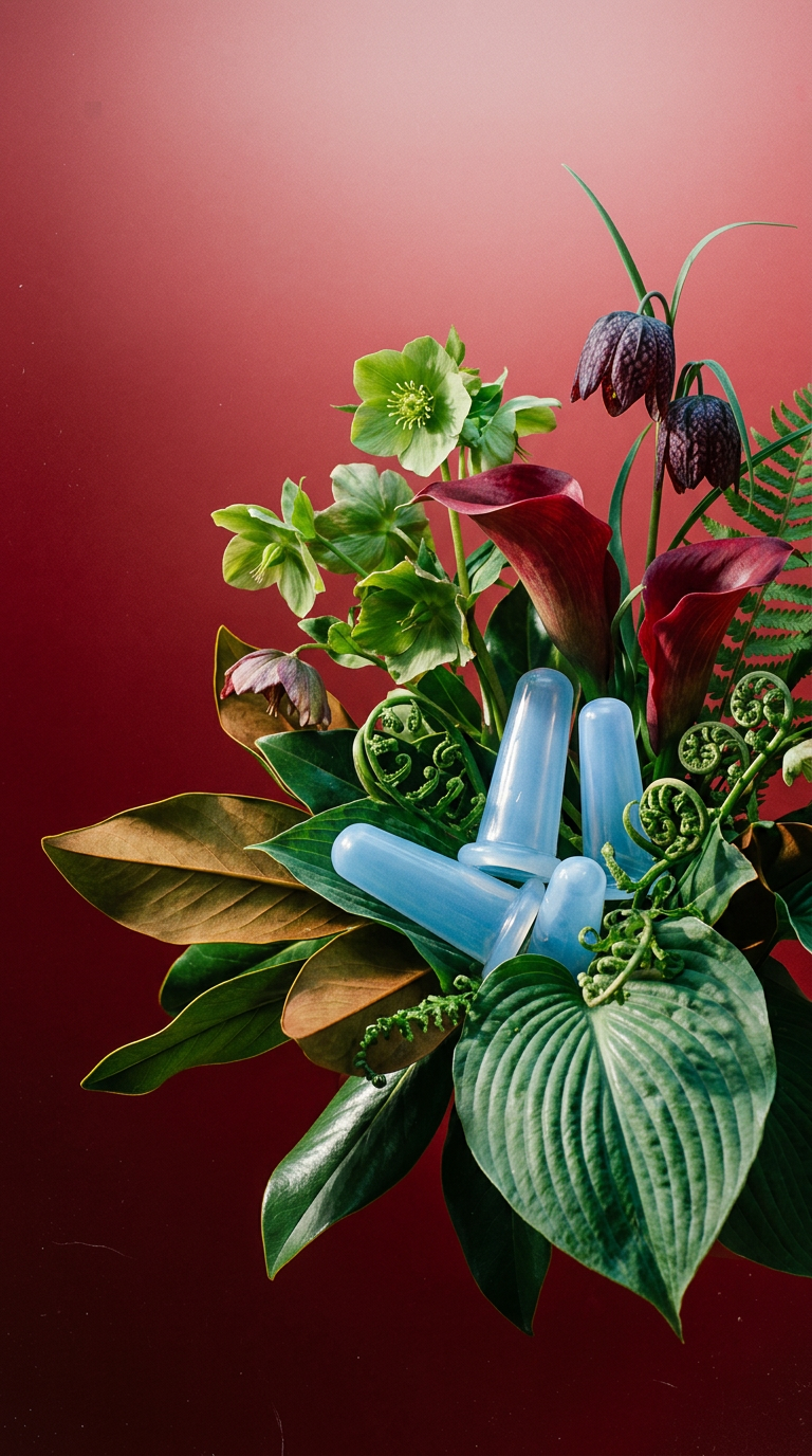 AI product shot of 4-Piece Silicone Cupping Set