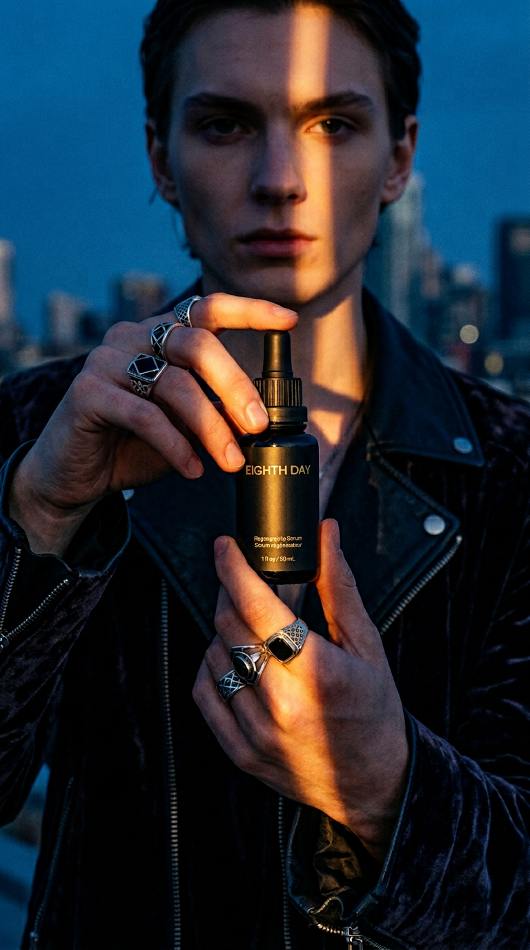 AI product shot of The Regenerative Serum