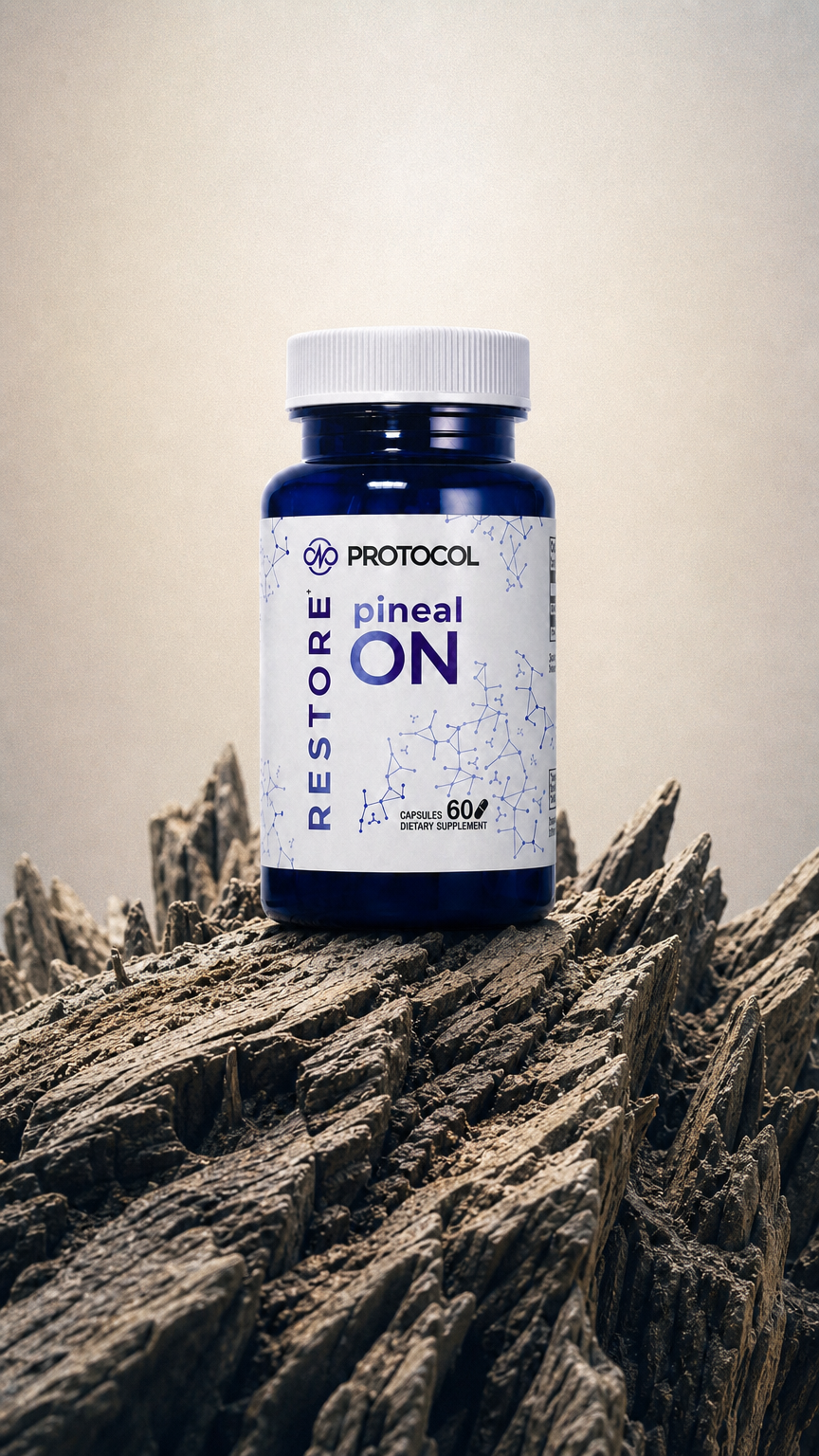 AI product shot of pinealON | 1 mg | 60 Capsules