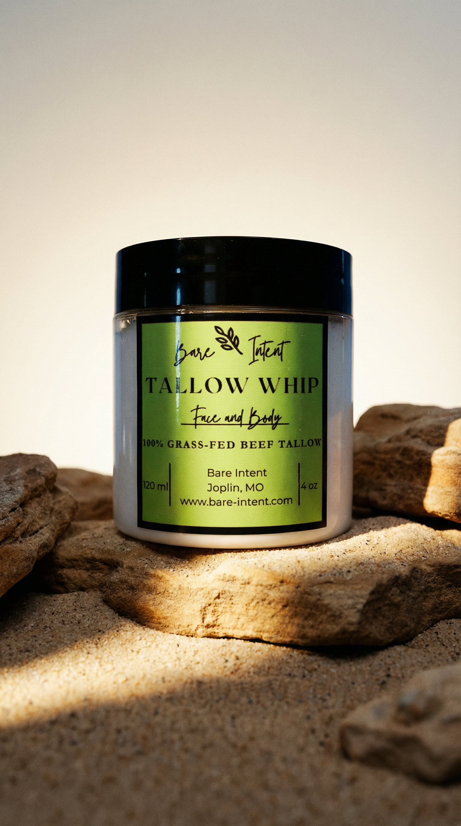 AI product shot of Tallow Whip