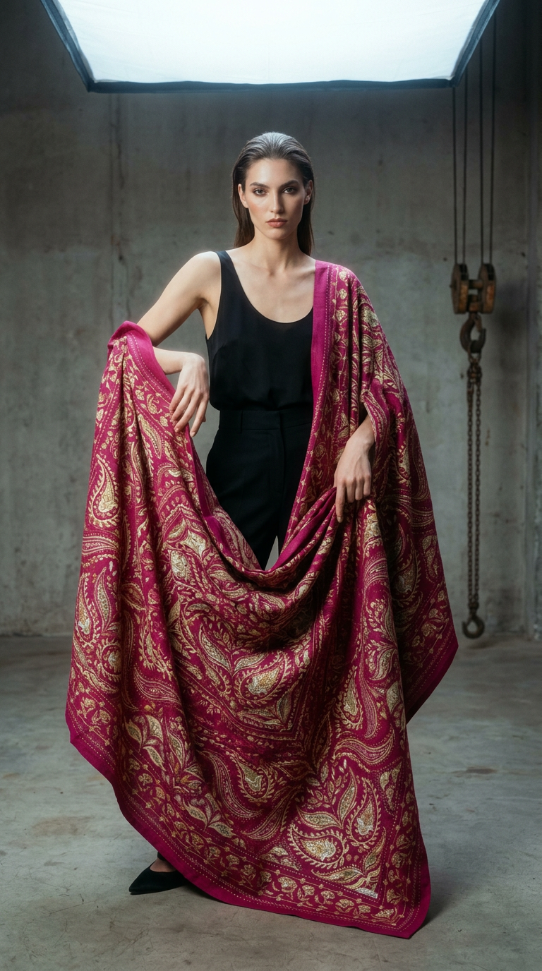 AI product shot of Nappe Darjeeling