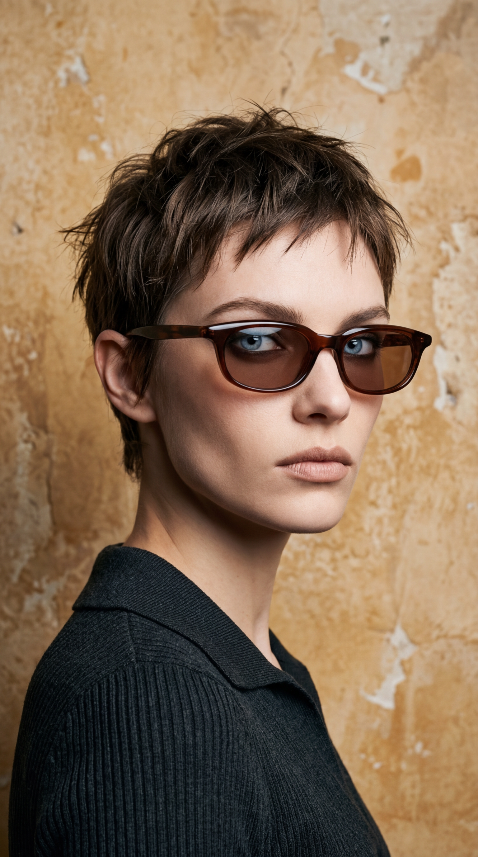 AI product shot of Jean Brown Brown