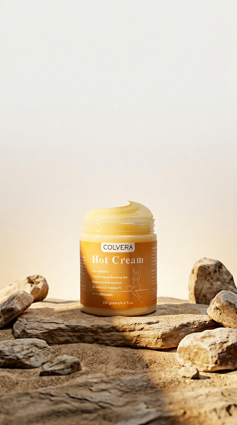 AI product shot of Anti Cellulite Hot Cream