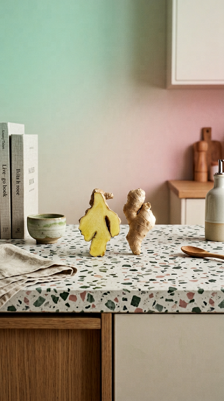 AI product shot of Fiery Ginger