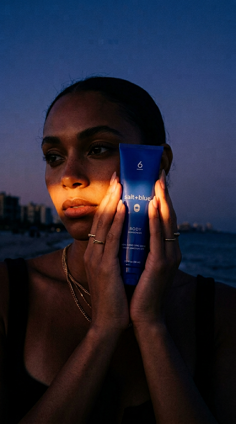 AI product shot of BODY Sunscreen