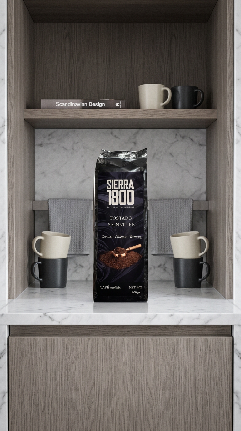 AI product shot of TOSTADO SIGNATURE - MOLIDO - 500 gr