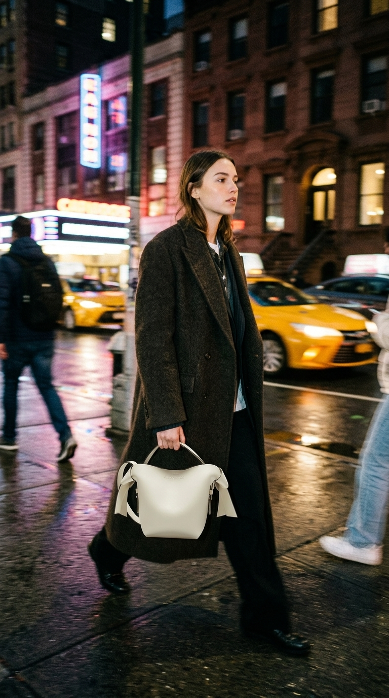 AI product shot of Musubi Mini Bag