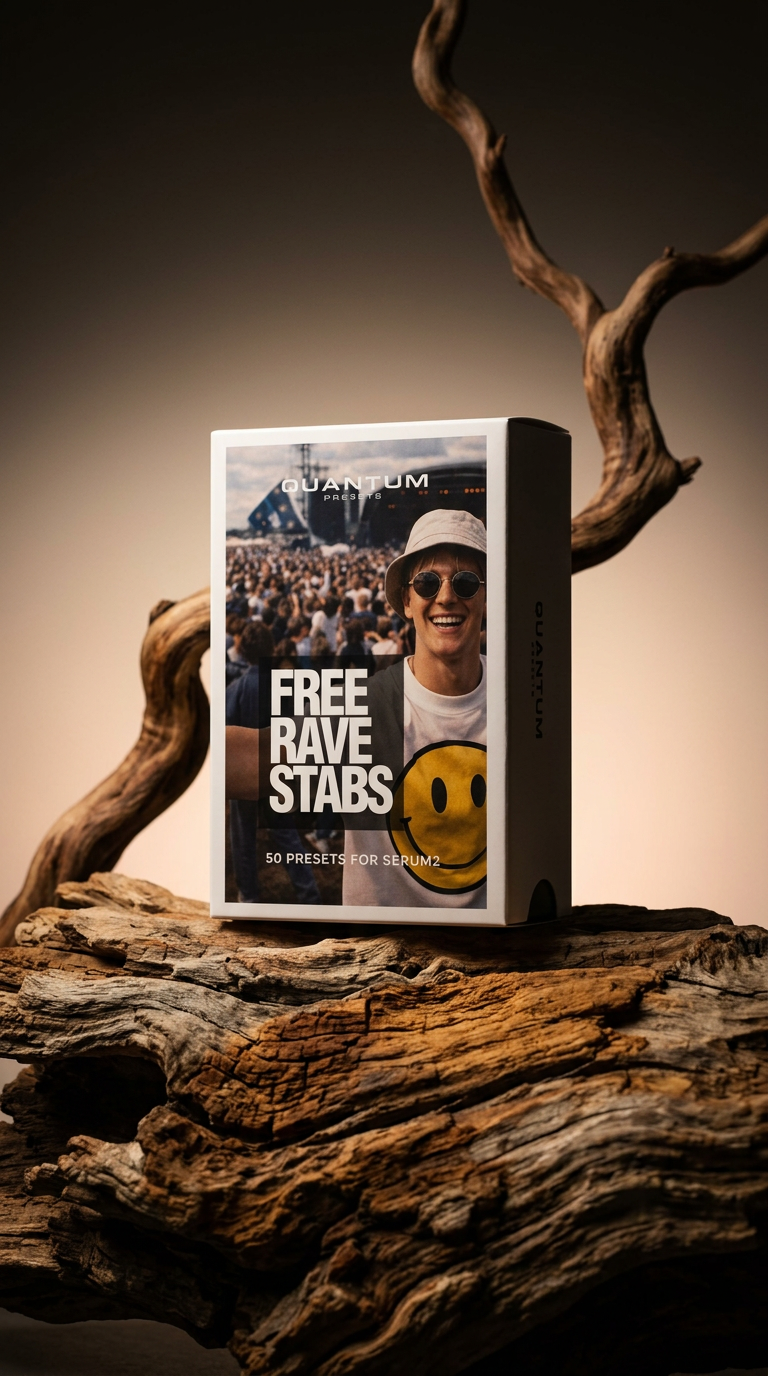 AI product shot of Rave Stabs for Serum 2 — VIP Download