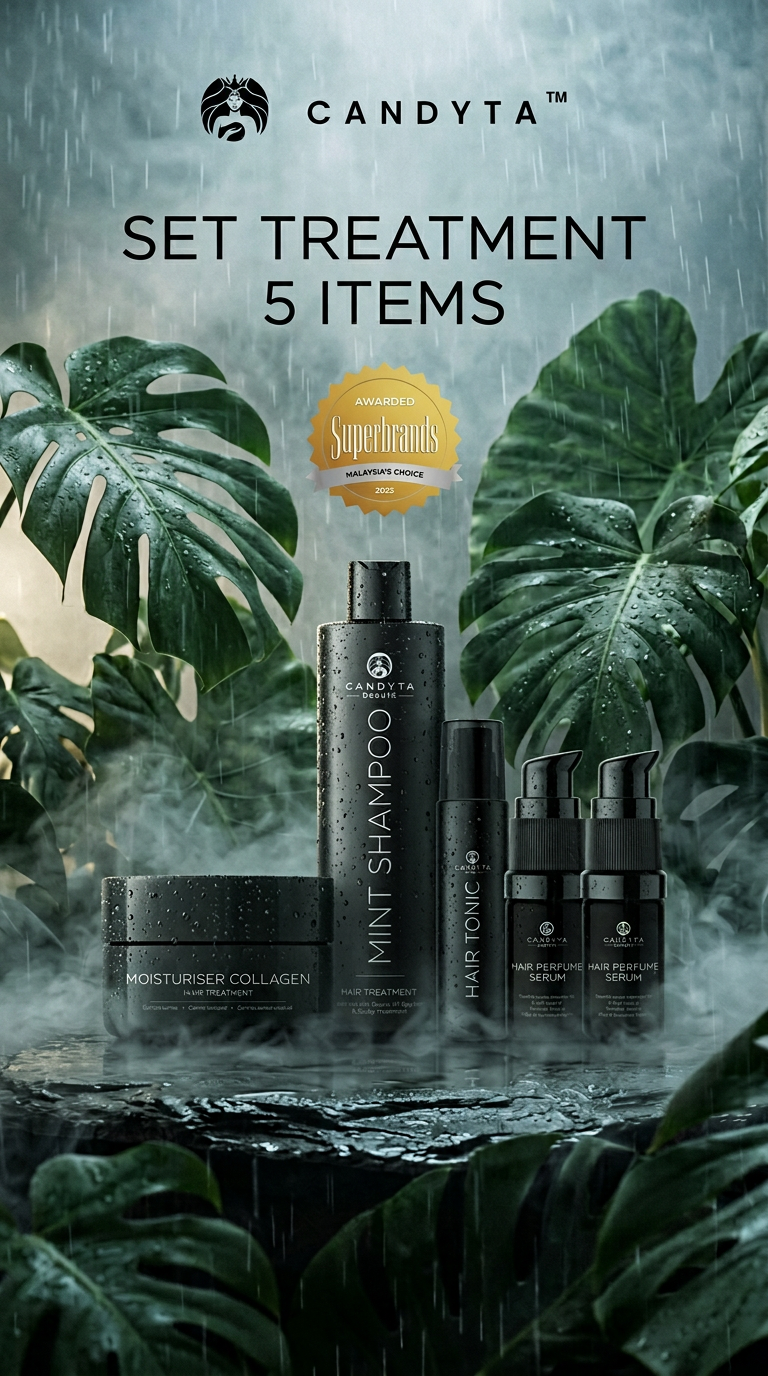 AI product shot of Candya Set 5 Items