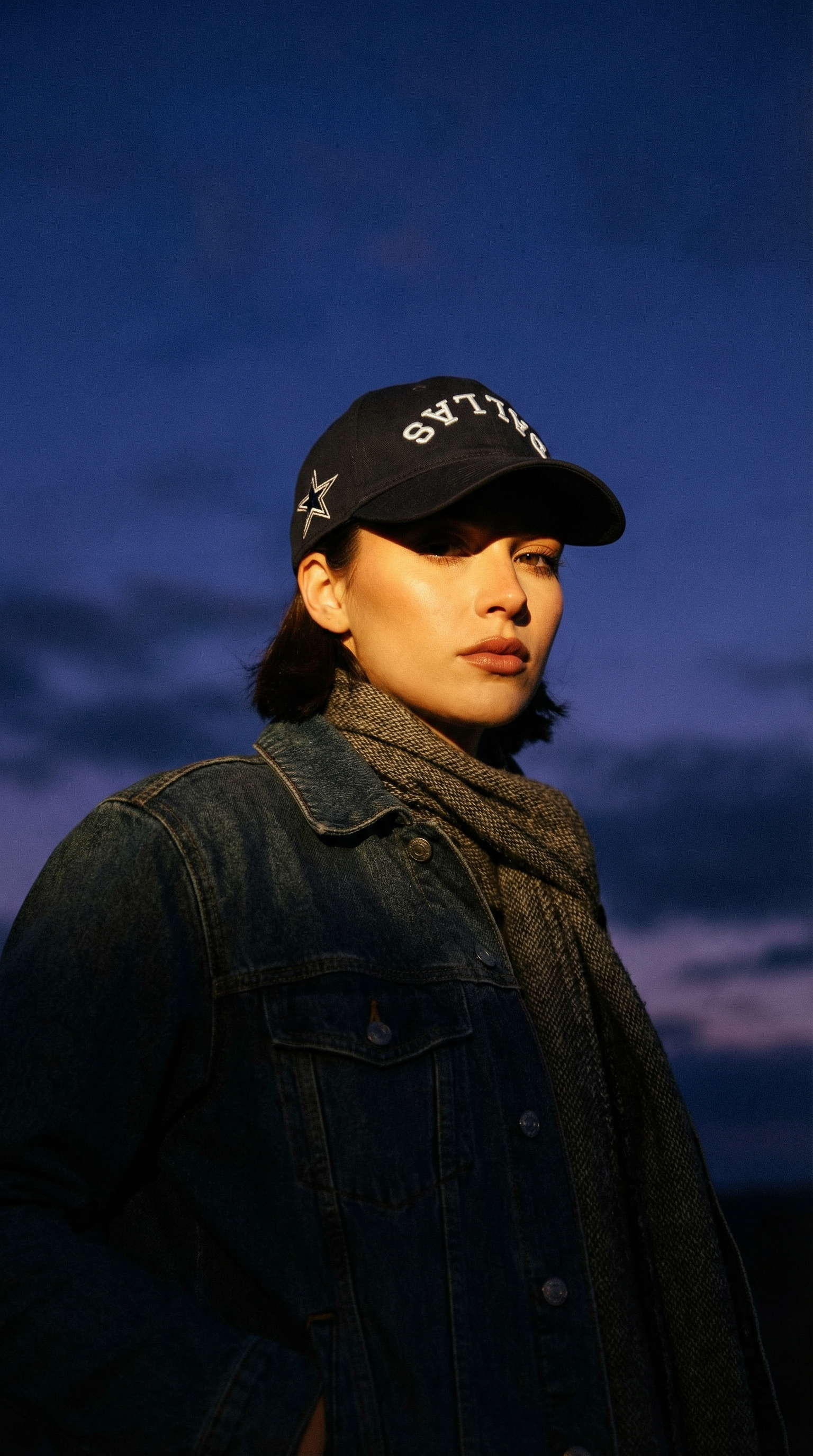 AI product shot of Dallas Cowboys x True Brvnd - DAD HAT : NAVY