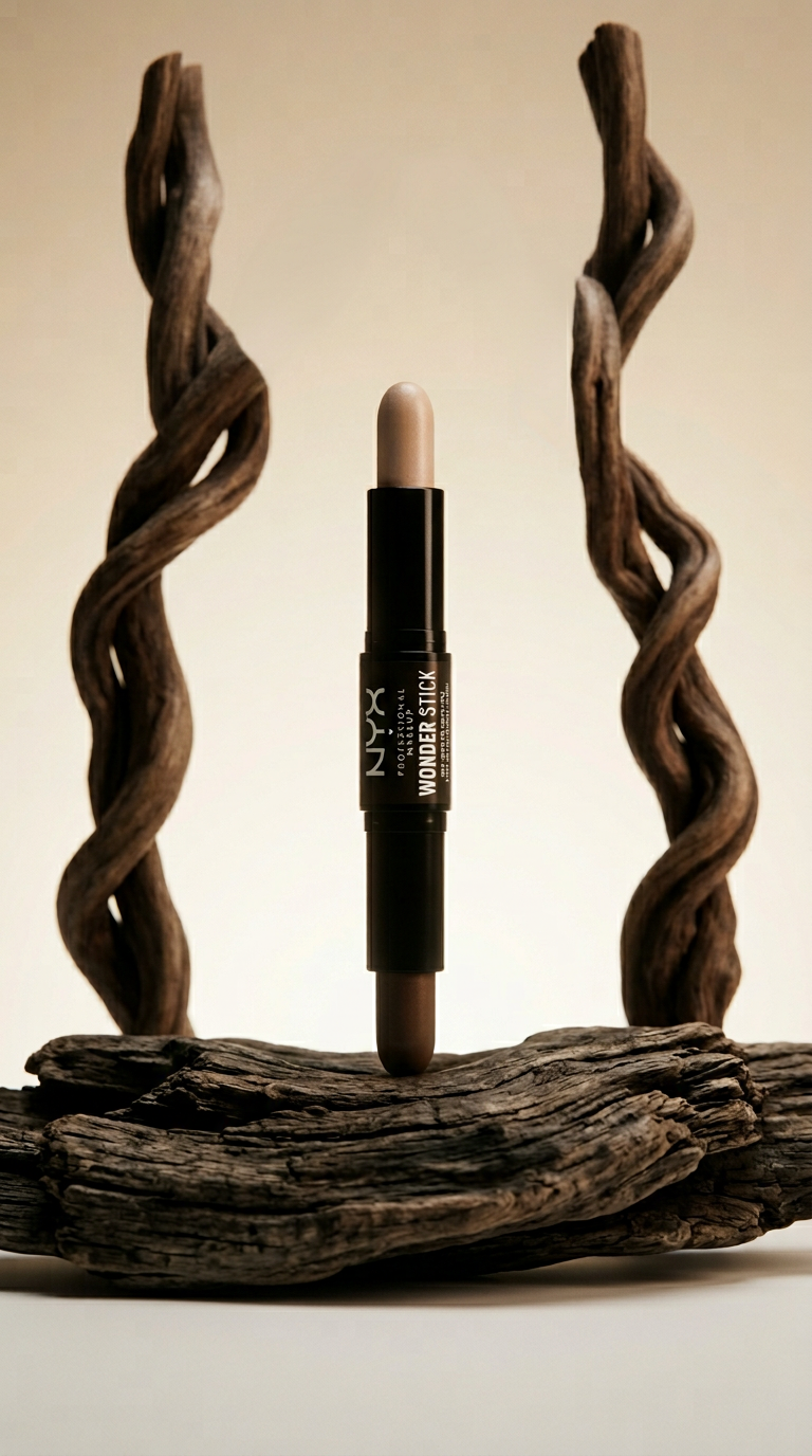 AI product shot of NYX Wonder Stick 07 - Deep 0.14 Oz